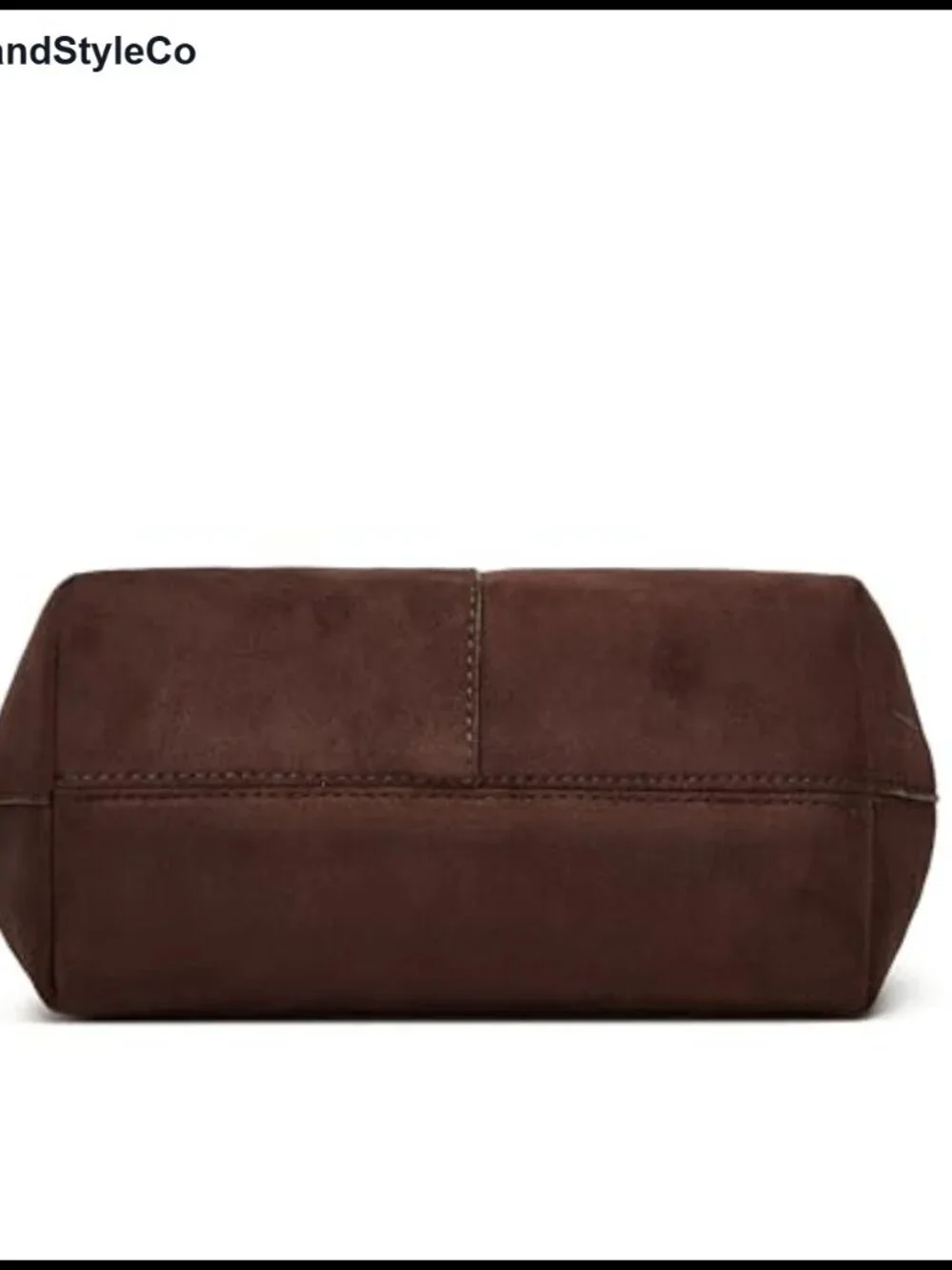 Faux Suede Crescent Tote Bag Women Hobo Shoulder Handbag Crossbody